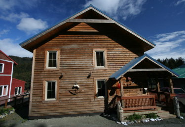 Custom Timber Frame Home, Seldovia, Alaska