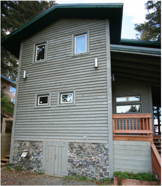 Custom Timber Frame Home, Seldovia, Alaska